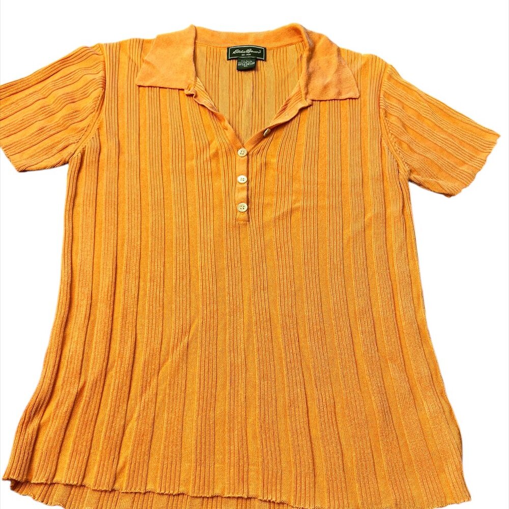 Eddie Bauer Women's Short Sleeve Sweater - Size XL - EUC